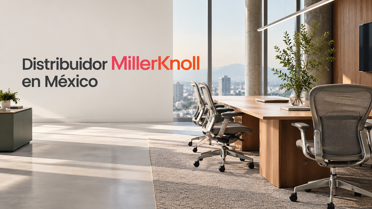 Distribuidor MillerKnoll en México: soluciones de diseño para el occidente del país